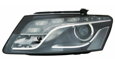 Far Audi Q5 (8r) 11.2009-06.2012, electric , tip bec D3S ,cu motor , omologare ECE, fara balast, xenon, cu daytime running light, 8R0941030AF, Dreapta