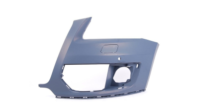 Parte laterala bara , colt lateral flaps fata dreapta Audi Q5 (8r), 09.2008-06.2012, cu primer, cu gauri senzori de parcare, 8057681054237;8R0807108B;8R0807108BGRU