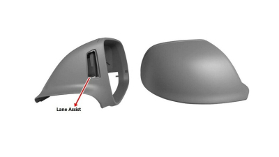 Carcasa oglinda exterioara Audi Q5 (8r), 09.2008-09.2016, Q7 (4l), 2009-2014, Dreapta, grunduita; pentru oglinzi cu detectie unghi mort, View Max