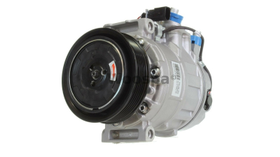Compresor aer conditionat Audi A4 (B6), 04.2001-12.2005, motorizare 3.0 V6 160kw, 2.4 V6 120/125kw, benzina, rola curea 110 mm, 6 caneluri, de tip Denso: 7SEU17C