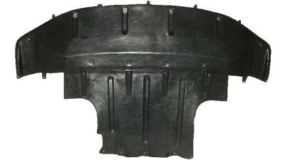 Scut motor Audi Q7 (4l), 10.2005-09.2009, Fata, Polietilen; parte inferioara, Aftermarket
