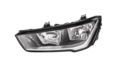 Far AUDI A1 (8X), 12.2014-12.2018, partea Stanga, ZKW, tip bec H15+H7+HY21W; electric; cu motor; halogen