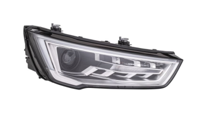 Far AUDI A1 (8X), 12.2014-12.2018, partea Dreapta, ZKW, tip bec D3S+LED+PWY24W; electric; janta cromata; fara bec descarcare; fara ballast; cu motor; xenon