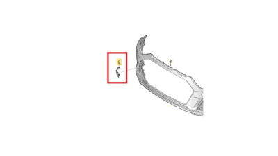 Capac carlig remorcare bara fata AUDI A1 (GB), 10.2018-