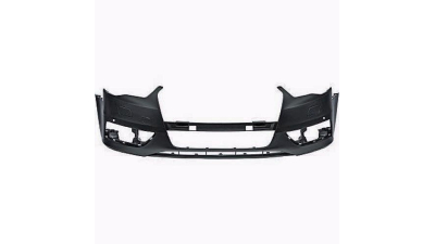 Bara fata Audi A3 (8v), 06.2012- Model Sedan, parte montare, cu 2 gauri pentru senzori de parcare si gauri spalator, 13C10721, Aftermarket