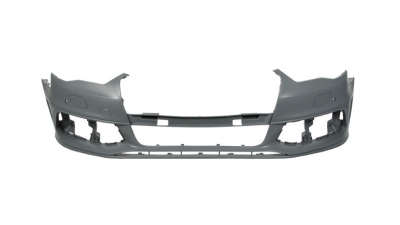 Bara fata Audi A3 (8v), 2014-, Hatchback, SEDAN, cu gauri pentru spalator si senzori de parcare; grunduit