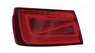 Stop spate lampa Audi A3 (8v), 06.2012-07.2016, Cabrio, Sedan, partea Stanga, exterior; LED; Omologare: ECE, DEPO