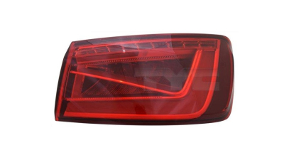 Stop spate lampa Audi A3 (8v), 06.2012-07.2016, Cabrio, Sedan, partea Dreapta, exterior; LED; Omologare: ECE/SAE, TYC