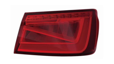 Stop spate lampa Audi A3 (8v), 06.2012-07.2016, Cabrio, Sedan, partea Dreapta, exterior; LED; Omologare: ECE, DEPO