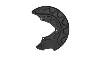 Protectie stropire disc frana Audi A3 (8v), 06.2012- Hatchback, Convertible, Sedan , Sportback , Seat Leon (5f), 11.2012-, fata, Stanga, metal