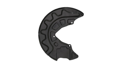 Protectie stropire disc frana Audi A3 (8v), 06.2012- Hatchback, Convertible, Sedan , Sportback , Seat Leon (5f), 11.2012-, fata, Dreapta, aluminiu