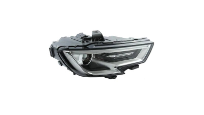 Far Audi A3 (8V), 05.2016-, partea Dreapta, electric, bi-xenon; tip bec D2S+LED, fara daytime running LED ; fara modul control, cu motoras, fara balast, Valeo
