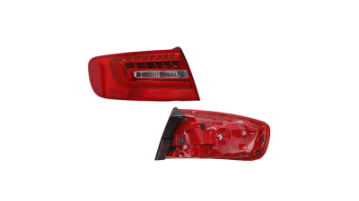 Stop spate lampa Audi A4/S4 (B8), 11.2011- Model Combi, partea dreapta, exterior, cu suport becuri , cu LED, AL (Automotive Lighting)