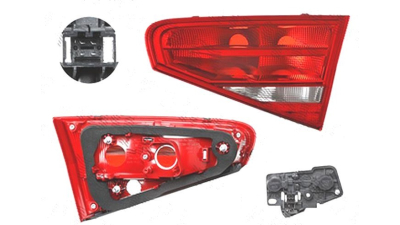 Stop spate lampa Audi A4/S4 (B8), 11.2011-12.2015 Model Sedan, spate, Dreapta, partea interioara; P21W+W16W; cu suport becuri, HELLA