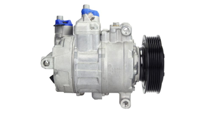 Compresor aer conditionat Audi A4 (B8), 06.2008-03.2012, motorizare 1.8 TFSI/2.0 TFSI, benzina, rola curea 110 mm, 6 caneluri, de tip Denso: 6SEU14C