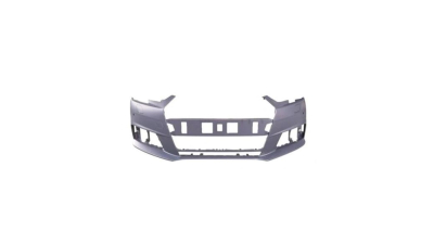 Bara fata AUDI A4/S4 (B9), 11.2015-07.2019, model S-Line, cu 2 gauri senzori de parcare si asistent parcare, cu locas pt spalator; grunduit