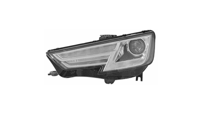Far Audi A4/S4 (B9), 11.2015-, partea Stanga, electric, tip bec D5S+H8+LED+PWY24W, bi-xenon, cu lumini de zi, fara becuri, fara balast, fara motoras, MAGNETI MARELLI