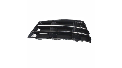 Grila bara fata Audi A4 (B9), 11.2015-07.2019, parte montare partea stanga, negru/cromat, 13D227-3, Aftermarket 8W0807681R