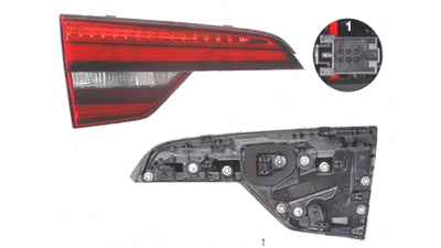Stop spate lampa Audi A4/S4 (B9), 11.2015- Model Avant, spate, Stanga, partea interioara, AL (Automotive Lighting)