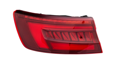 Stop spate lampa Audi A4/S4 (B9), 11.2015-, Sedan, partea Stanga, indicator dinamic; exterior; LED; bandou negru; Omologare: ECE, HELLA
