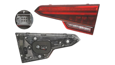 Stop spate lampa Audi A4/S4 (B9), 11.2015-, spate, Dreapta, semnalizare dinamica; partea interioara; cu mers inapoi; LED, HELLA