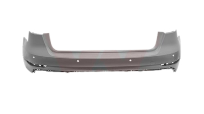 Bara spate Audi A4/S4 (B9), 11.2015-, Avant, cu gauri pt. senzori parcare; grunduit