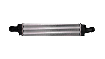 Intercooler Audi A4 (B9/8W), 05.2015-, A5 (B8), 08.2015-01.2017, motor 2.0 TFSI, benzina, cu/fara AC, aluminiu brazat/plastic, 665x142x62 mm, SRLine, 