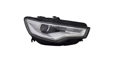 Far AUDI A6 (4G/C7), 01.2011-06.2014, partea Dreapta, TYC, bi-xenon; cu 'lumina timp de zi' tip LED; D3S+H7+LED+PSY24W; electric; fara modul lumini de zi LED; fara bec descarcare; fara ballast; cu motor; xenon; cu lumina pentru viraje statica
