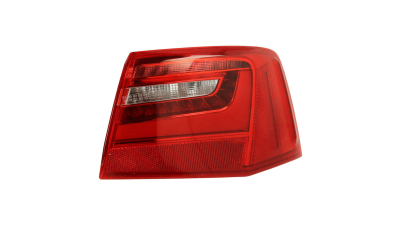 Stop spate lampa Audi A6 (C7), 01.2011-06.2014 Sedan, partea Dreapta, parte exteRioara, LED, cu suport becuri, Depo