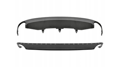 Spoiler bara spate  spate Audi A6 (4g/C7), 01.2011-06.2014 Sedan , cu orificiu de evacuare dublu, 4G0807521A