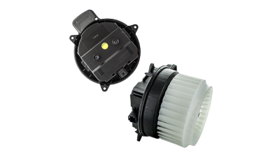Ventilator habitaclu Audi A8 (D4), 2010-07.2016, motor 3.0 V6 TFSI, 3.0 V6k TFSI, 4.0 V8 T, 4.2 V8, 6.3 W12, benzina, 3.0 TDI, 4.2 TDI, diesel, cu AC, cu modul de control electronic, cu 4 pini, diametru 150 mm, 