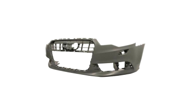 Bara fata Audi A6 (C7), 06.2014-, parte montare, cu primer, cu gauri senzori parcare; cu ornament cromat, 13E207-1, Aftermarket
