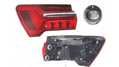 Stop spate lampa Audi A6 (C8), 03.2018-, spate, Stanga, semnalizare dinamica; partea exterioara; LED; cu ornament cromat, ULO