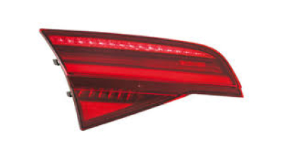 Stop spate lampa Audi A8 (D4/4f), 2015- Model Plus, S8, spate, Dreapta, partea interioara; LED; rosu-fumuriu, Farba