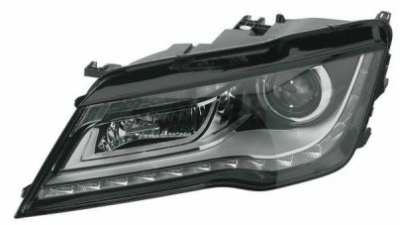 Far Audi A7 (4G), 10.2010-12.2014, partea Stanga, electric, tip bec D3S+LED, fara balast, cu motoras, MAGNETI MARELLI