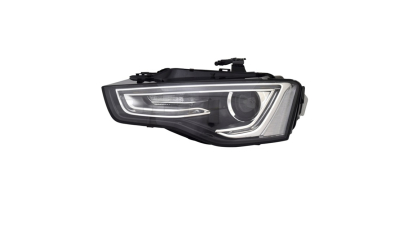 Far AUDI A5/S5 (B8), 10.2011-05.2012, partea Stanga, TYC, bi-xenon; cu 'lumina timp de zi' tip LED; D3S+PWY24W; electric; fara modul lumini de zi LED; fara bec descarcare; fara ballast; cu motor; xenon