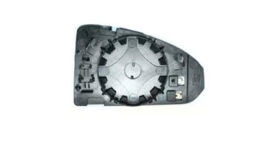 Geam oglinda exterioara cu suport fixare Audi Tt (8s), 08.2014-, Stanga, incalzita; geam convex; cromat, View Max