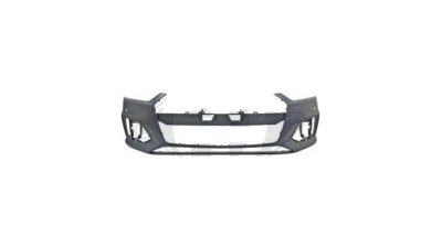 Bara fata Audi A5, 06.2016-, cu 2 gauri pentru Senzori de parcare (PDC), cu capac carlig de remorcare; grunduit, Aftermarket