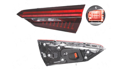 Stop spate lampa Audi A5, 05.2017-, spate, Dreapta, semnalizare dinamica; partea interioara; LED, ULO