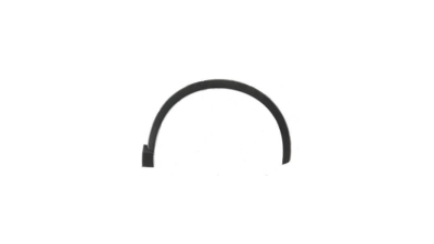Bandou aripa, ornament Audi Q3 (8u), 06.2011-02.2015, fata, Dreapta