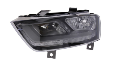 Far Audi Q3 (8u), 06.2011-02.2015, partea Stanga, tip bec H7+H7+PWY24W+W21W; electric; cu motor, DEPO