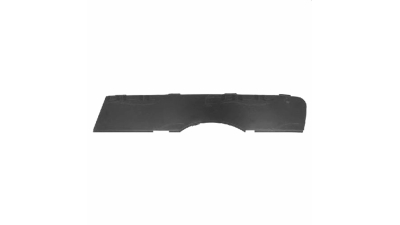 Ornament grila bara fata superior Audi Q3 (8u), 06.2011-02.2015, 8u0807379b, parte montare partea stanga, se face set cu 13x127-1, 13X12711, Aftermarket