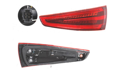 Stop spate lampa Audi Q3 (8u), 06.2011-02.2015, spate, Dreapta, superior; LED, DEPO