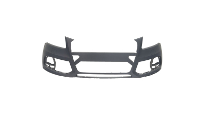 Bara fata Audi Q5 (8R), 06.2012-, grunduita, cu gauri pentru spalatoare faruri, 8R0807065A