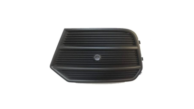 Grila bara Audi Q3 (8u), 01.2015-08.2018, Fata, partea Stanga, cu gauri pentru Senzori de parcare (PDC), Aftermarket