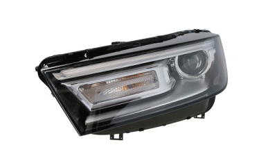 Far Audi Q5 (Fy), 09.2016-, fata, Stanga, bi-xenon; cu lumini pentru curbe; cu LED daytime running light; D5S+H8+LED; electric; fara unitate control; fara ballast, AL (Automotive Lighting)