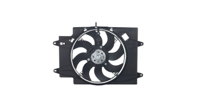 GMV radiator electroventilator Alfa Romeo 147, 2000-2010, Gt, 2004-2010, Motorizare 1, 8 Ts; 1, 9 Jtd; 1, 9 Jtdm; 2, 0 Jts; 3, 2 V6 Diesel/Benzina, tip climatizare Cu/fara AC, dimensiune 350W; 385mm, 2 pini, fara rezistenta, tip Densomm, Aftermarket