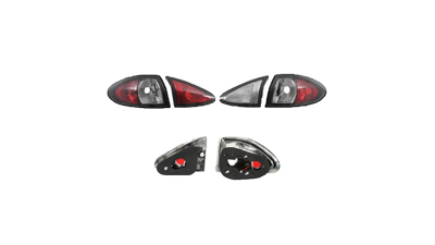 Set stopuri Spate Alfa Romeo 147 (937), 10.2000-10.2004, partea Stanga+Dreapta, negru, transparent; tuning; Omologare: ECE, Taiwan