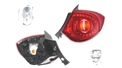Stop spate lampa Alfa Romeo Giulietta (940), 05.2010-, spate, Dreapta, partea exterioara; LED+R10W; fara suport bec, DEPO