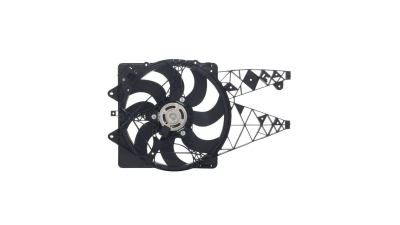 GMV radiator electroventilator Alfa Romeo Mito (955), 2008-, Fiat Punto Evo/Punto (199), 09.2008-, Motorizare 1, 3 Jtdm; 1, 3 Multijet; 1, 4, 1, 4 Tb; 1, 6 Jtdm Diesel/Benzina, tip climatizare cu AC, dimensiune 430W; 405mm, 2+2 pini, cu rezistenta Orig